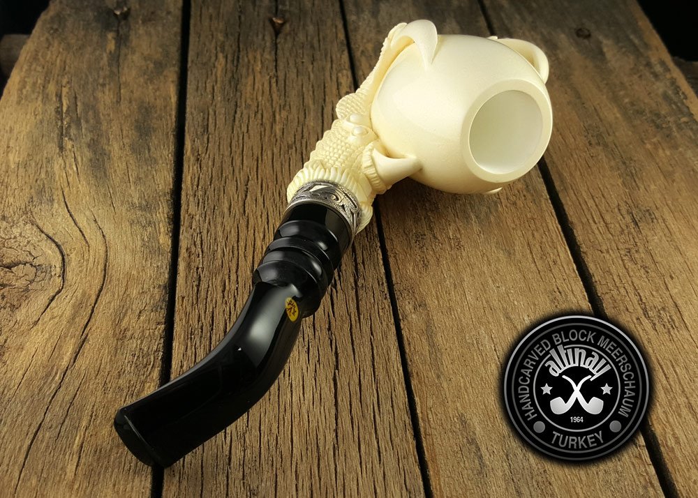 altinay-eagle-s-claw-meerschaumpfeife-silberring-etui image 7
