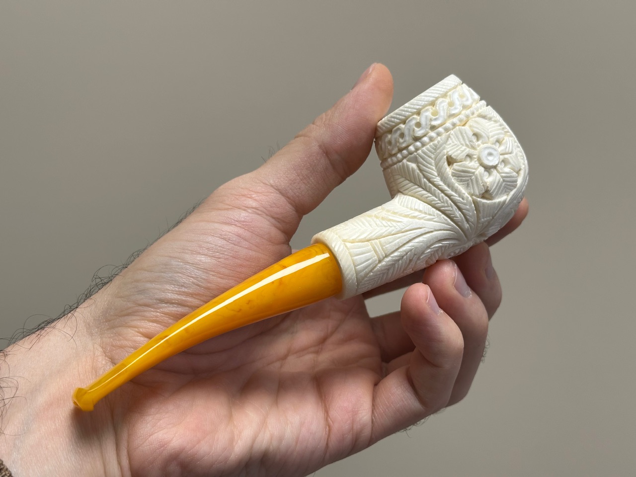 altinay-classic-apple-meerschaumpfeife-natur-glatt-5 image 2