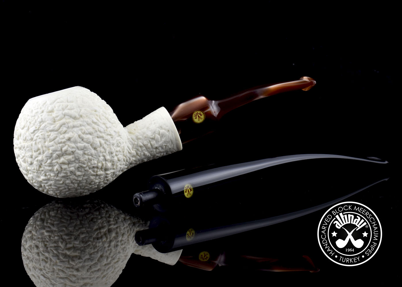 altinay-classic-ball-meerschaumpfeife-set-2-stems image 2