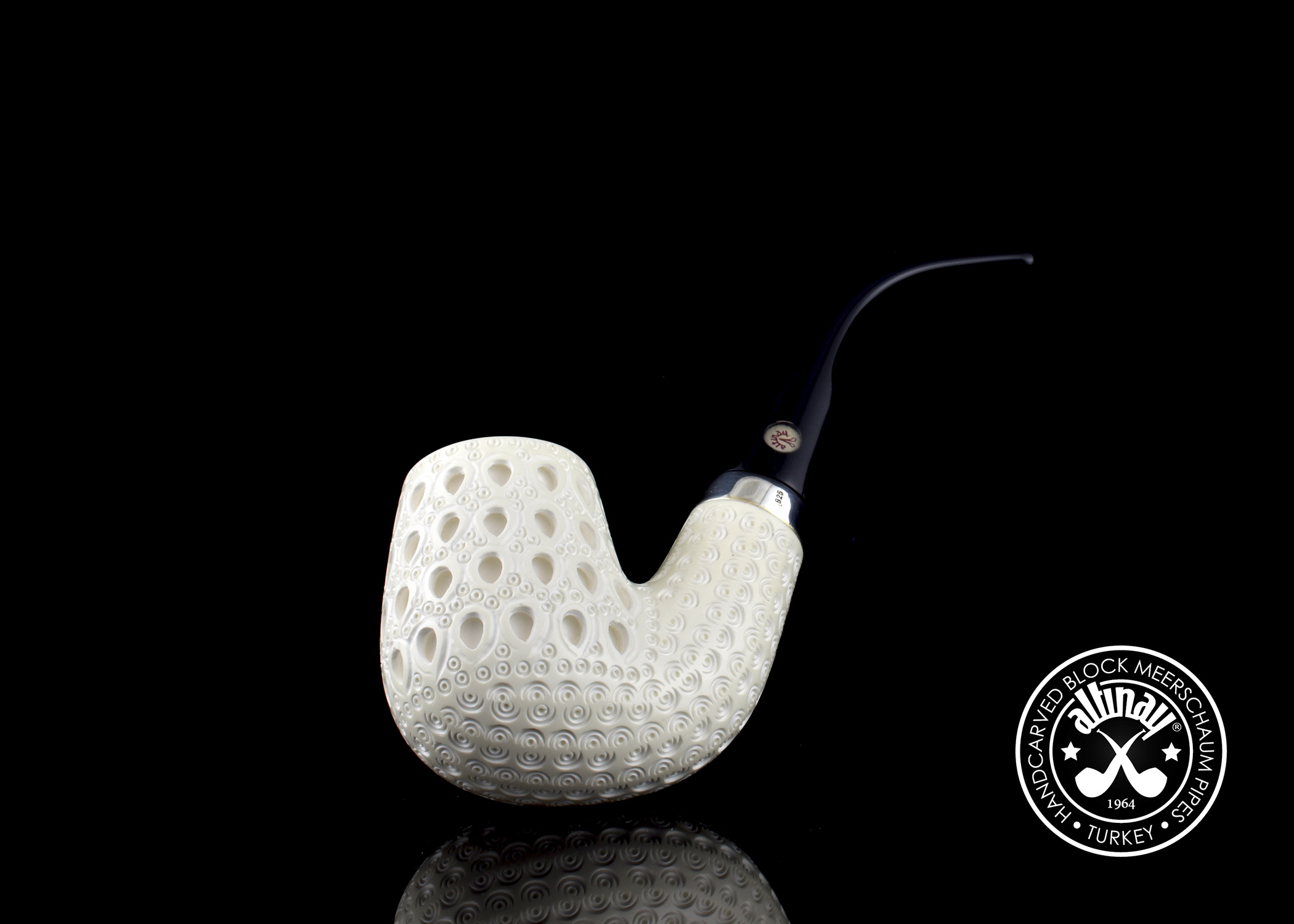 altinay-classic-oom-paul-meerschaumpfeife-silberring-blockmeerschaum image 4
