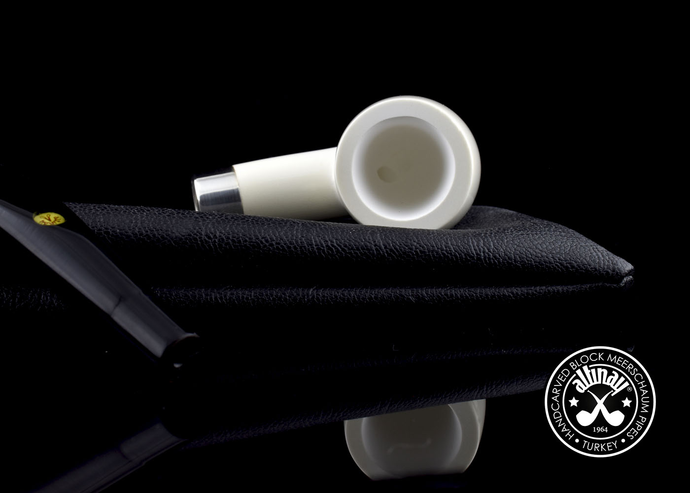 altinay-spigot-billiard-meerschaumpfeife-silber-army-mundst-ck image 6