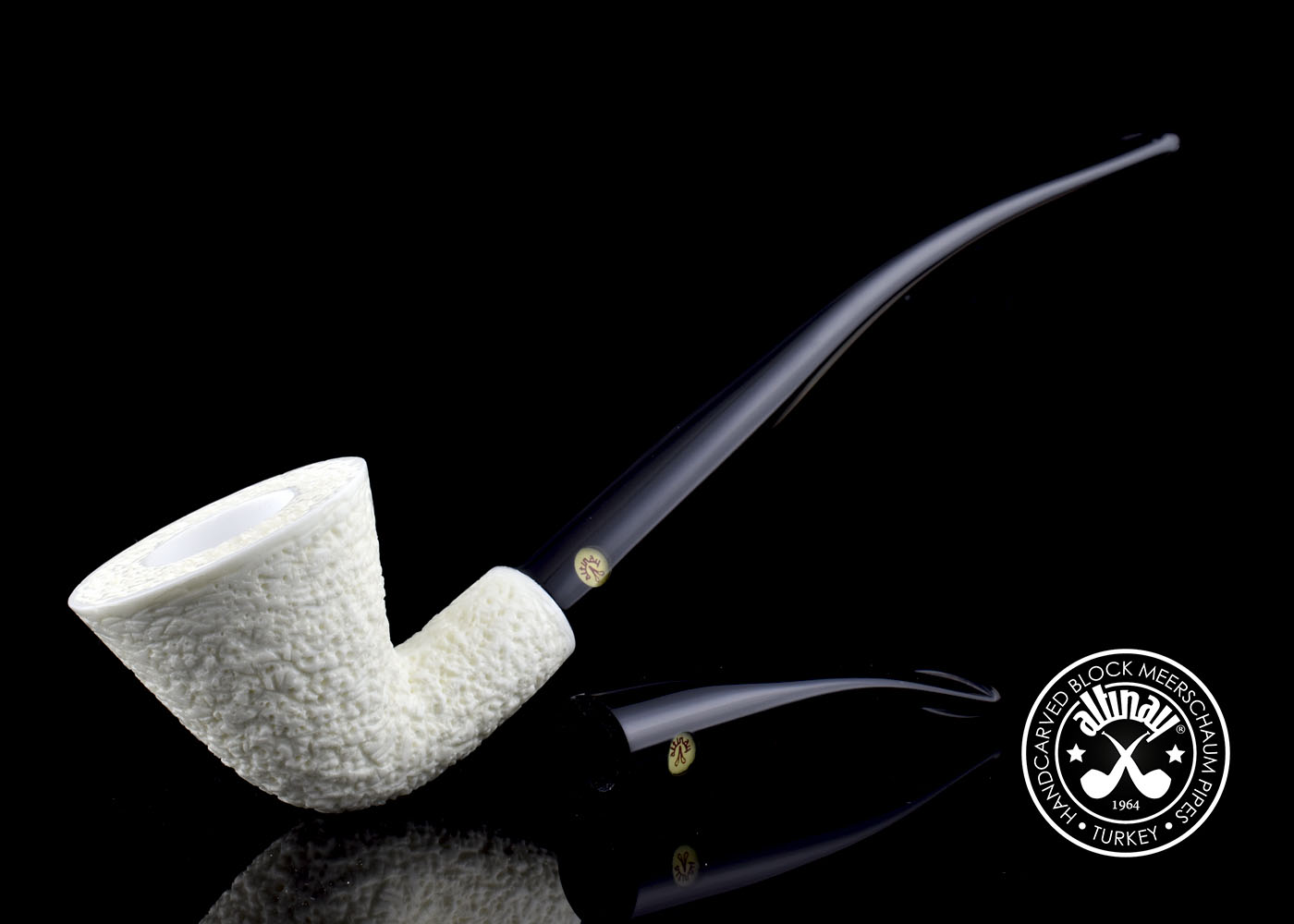 altinay-classic-dublin-meerschaumpfeife-double-stem-set-glatt image 2