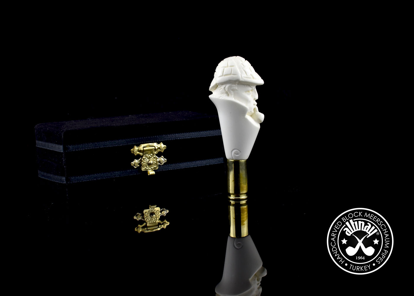 altinay-sherlock-holmes-bullet-case-meerschaum-pfeifenstopfer image 1