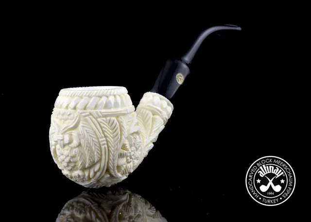 altinay-classic-bent-apple-meerschaumpfeife-eulenmotiv image 1