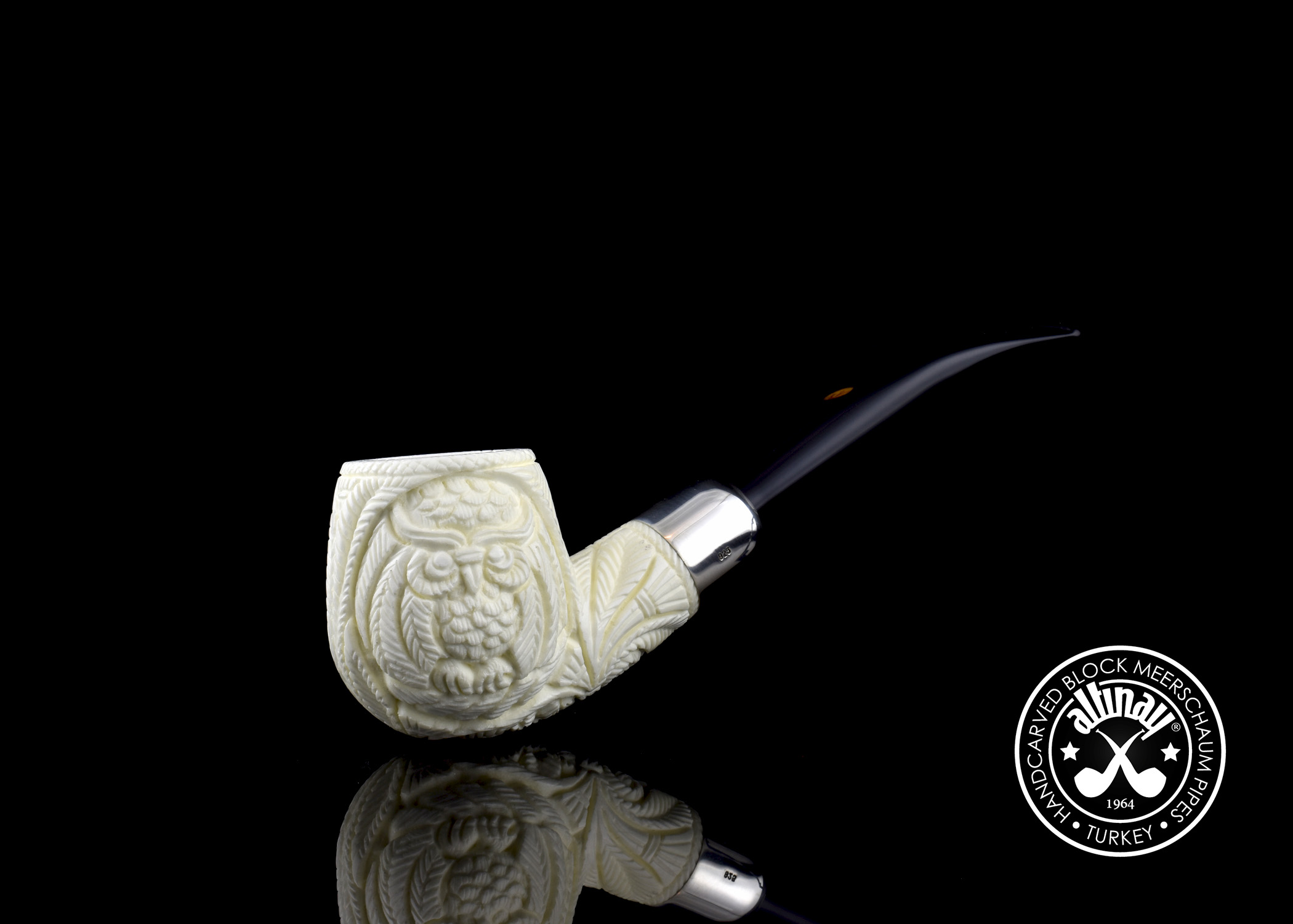 altinay-spigot-apple-army-meerschaumpfeife-eule image 1