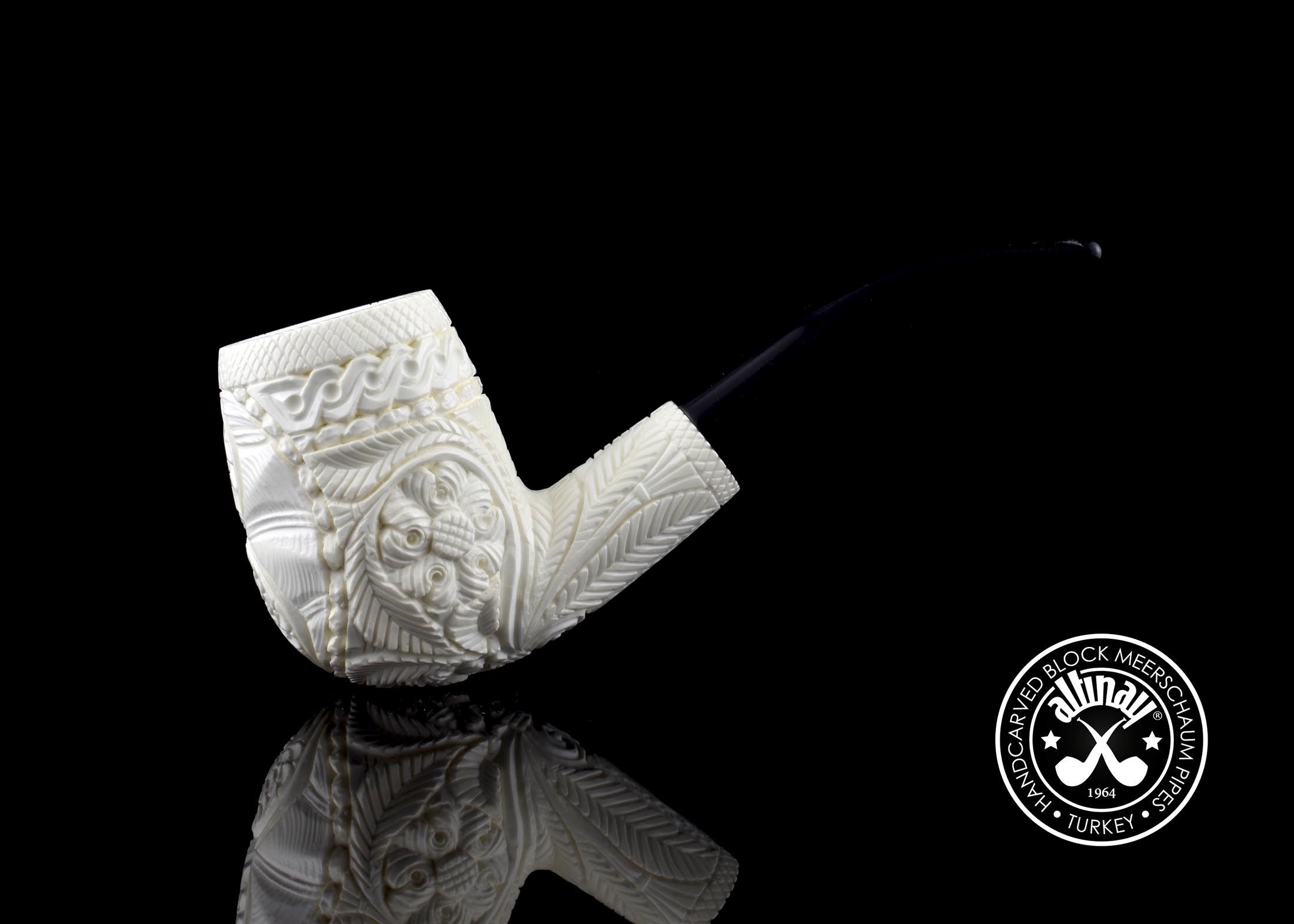 altinay-classic-xl-billiard-meerschaumpfeife-drache image 5