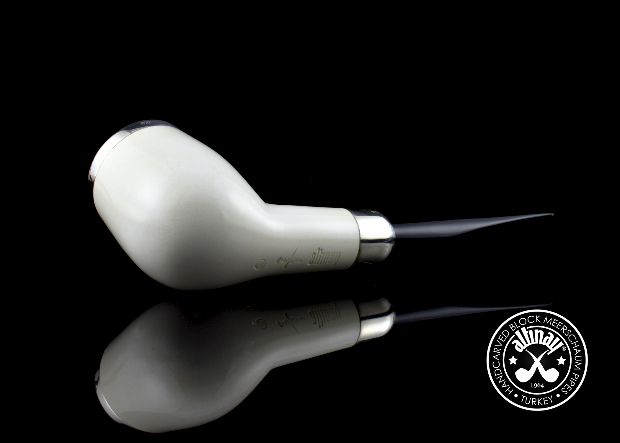 altinay-billiard-army-meerschaumpfeife-silber image 4