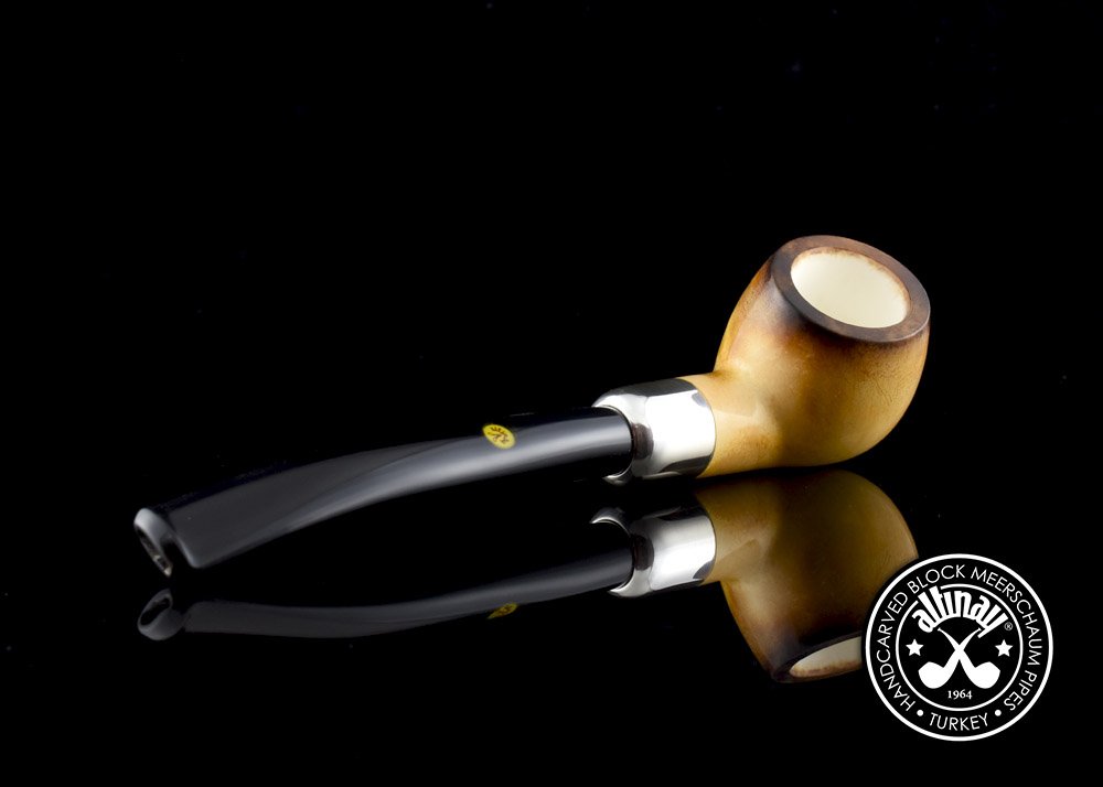 altinay-spigot-prince-silver-army-meerschaumpfeife image 4