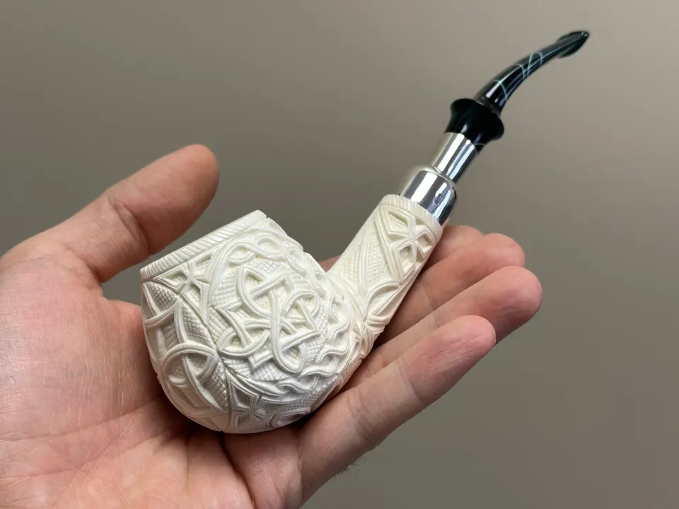 altinay-spigot-apple-meerschaumpfeife-keltischer-knoten image 1