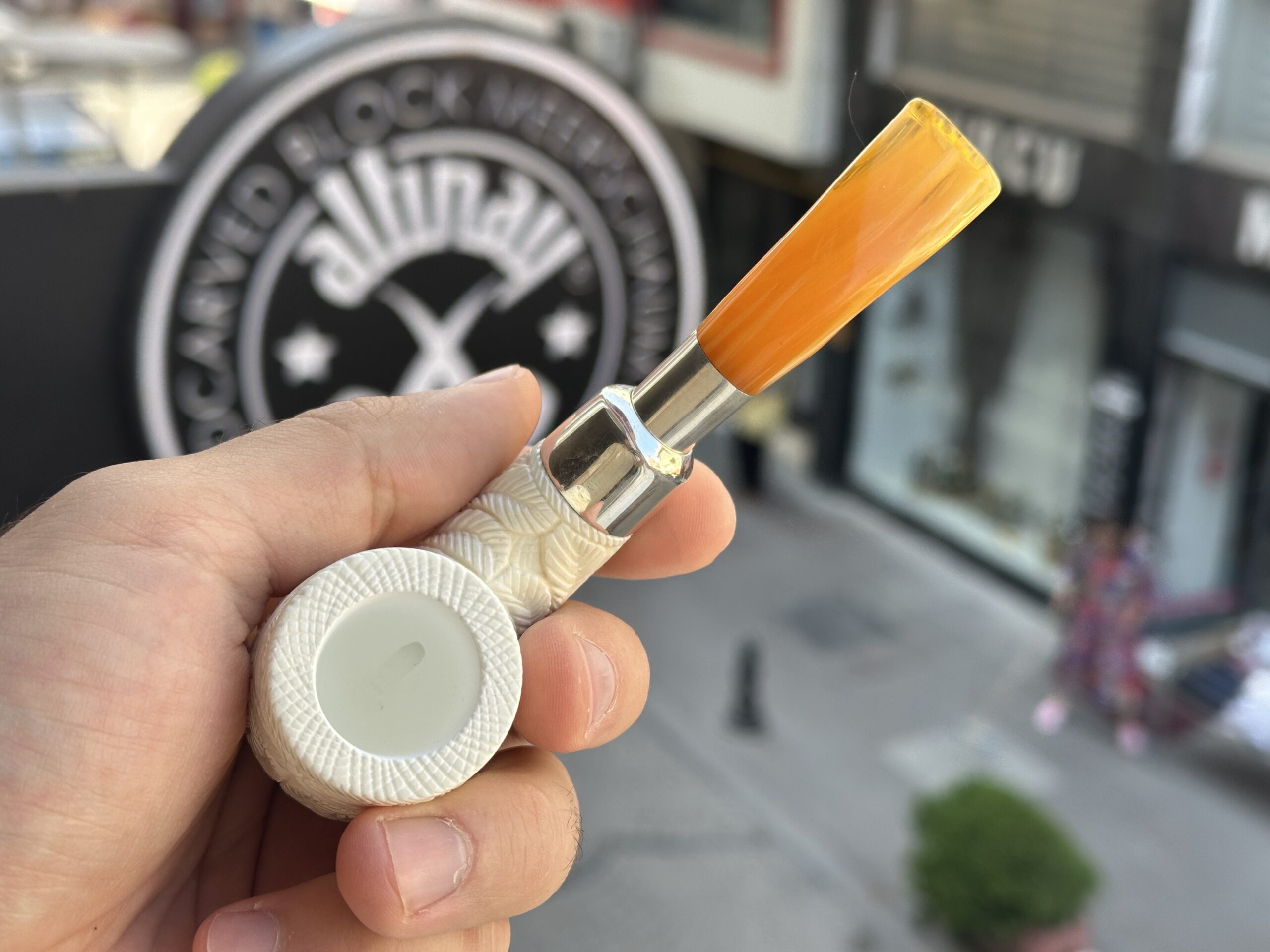 altinay-spigot-oom-paul-meerschaumpfeife-silber-gebogen image 5
