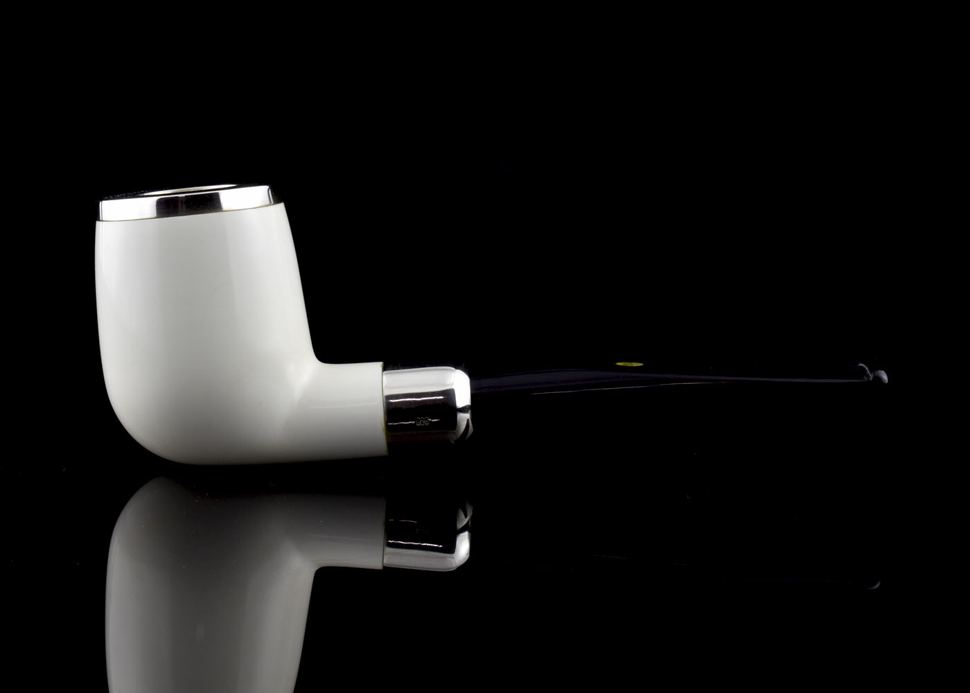 altinay-army-billiard-meerschaumpfeife-silber-blockmeerschaum image 4