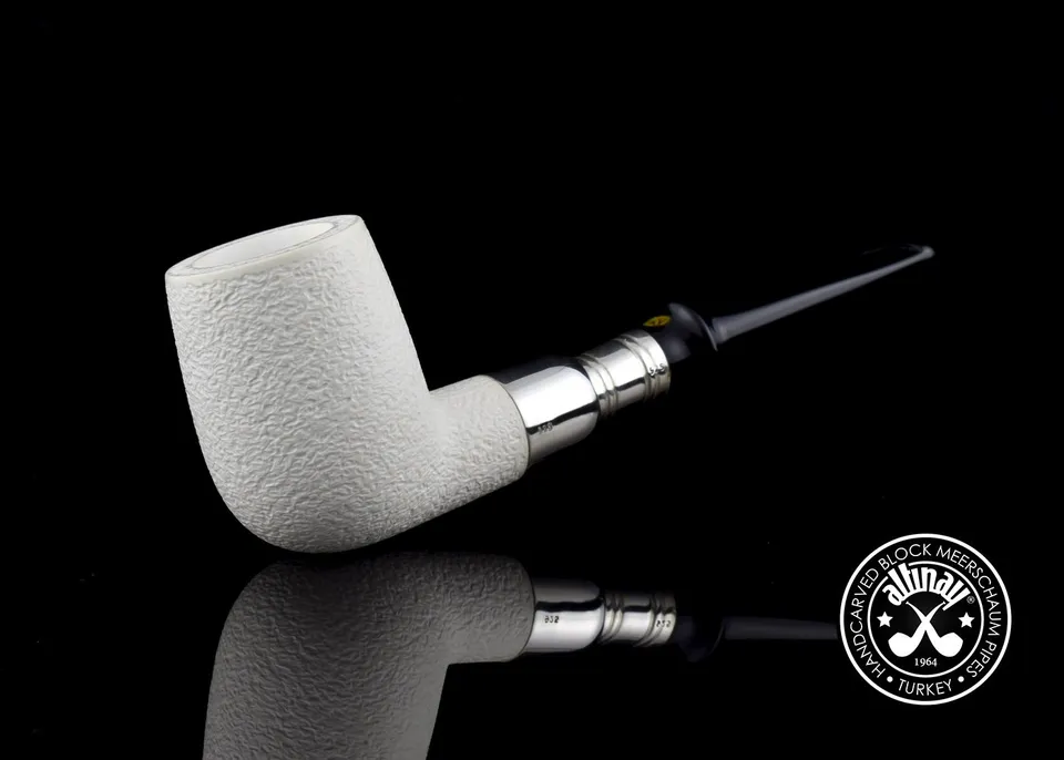 altinay-spigot-billiard-meerschaumpfeife-silber-spigot-6 image 1