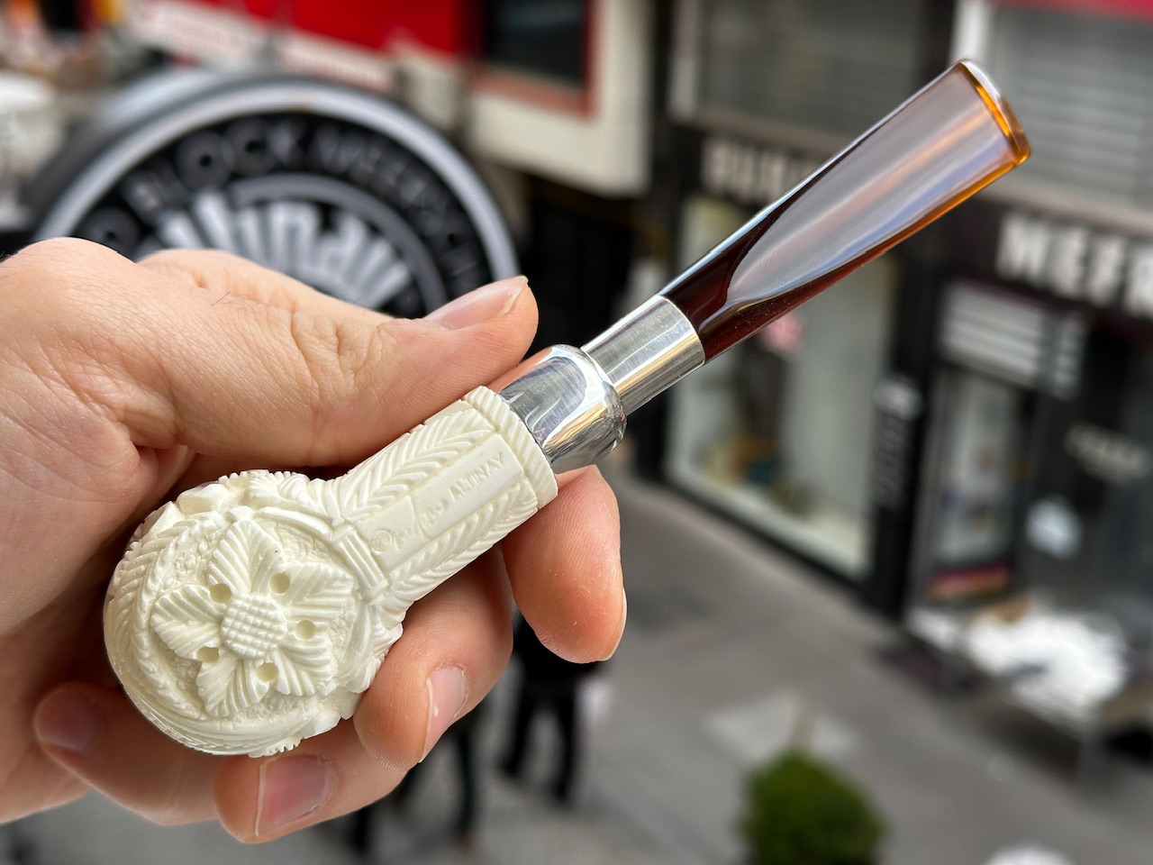 altinay-spigot-billiard-silver-spigot-meerschaumpfeife image 5