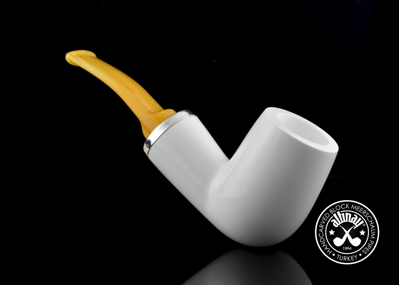 altinay-reverse-calabash-bent-billiard-meerschaumpfeife-32081 image 4