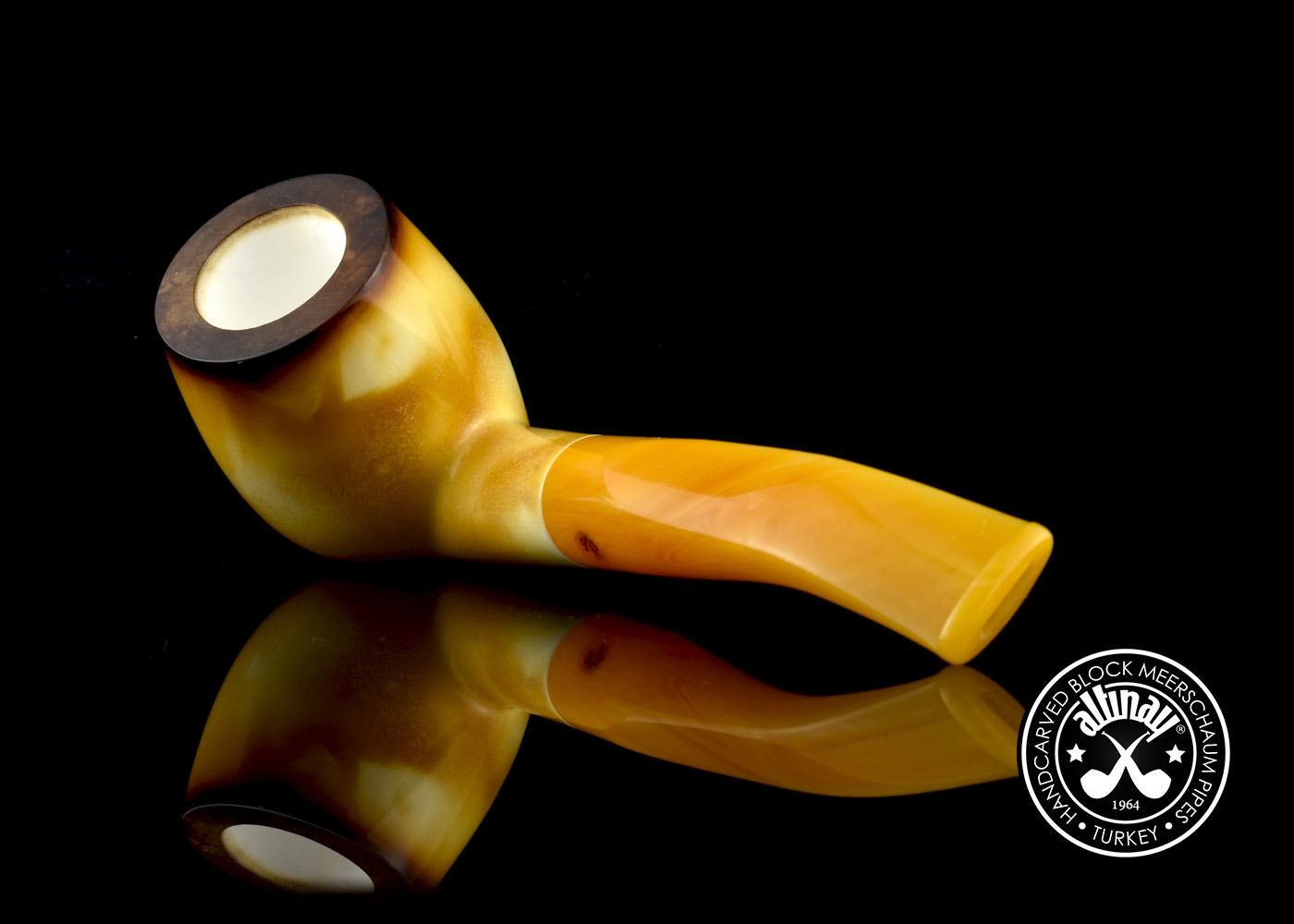 altinay-lee-van-cleef-bent-billiard-meerschaumpfeife image 5