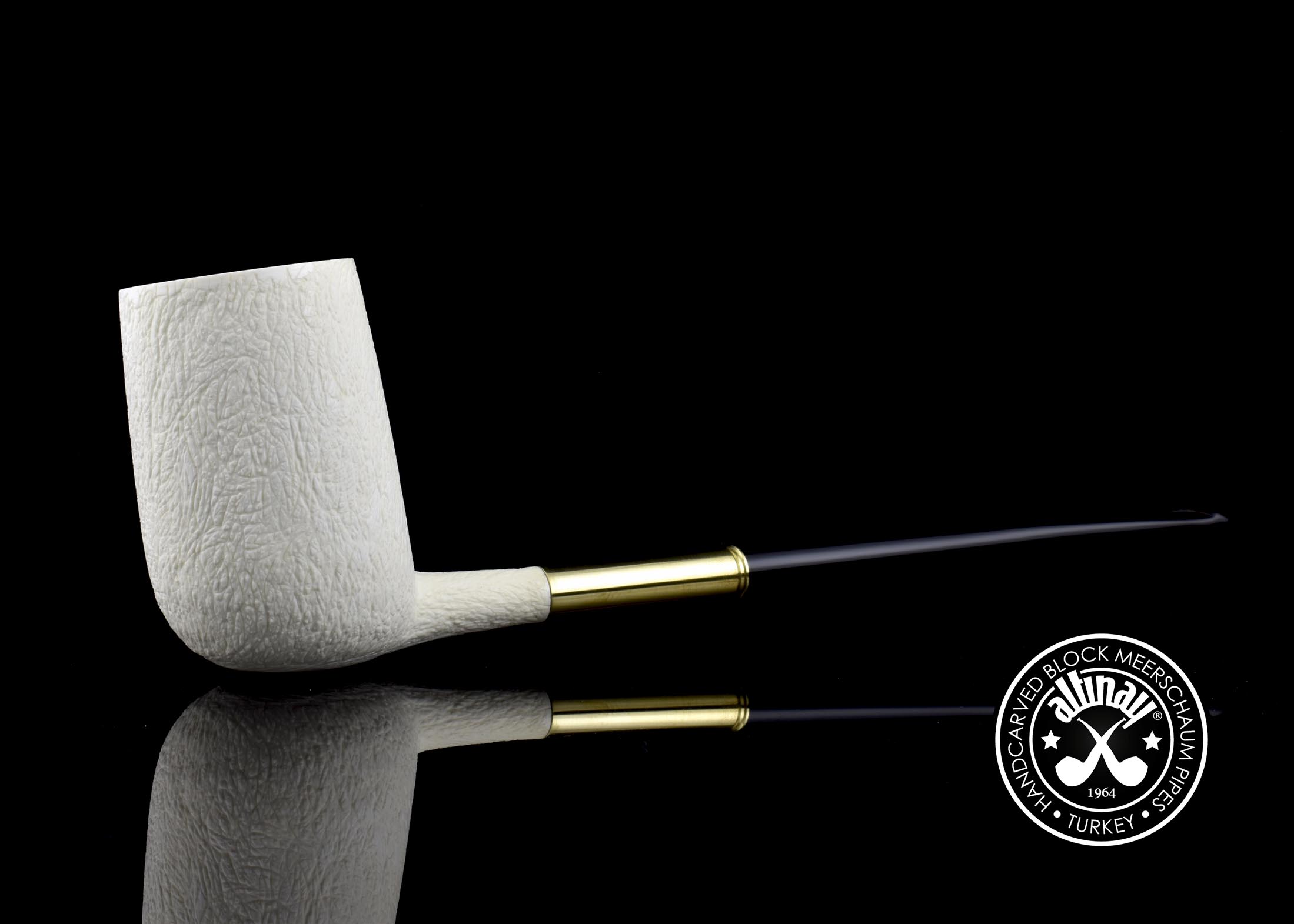altinay-classic-bullet-shank-chimney-meerschaumpfeife image 2