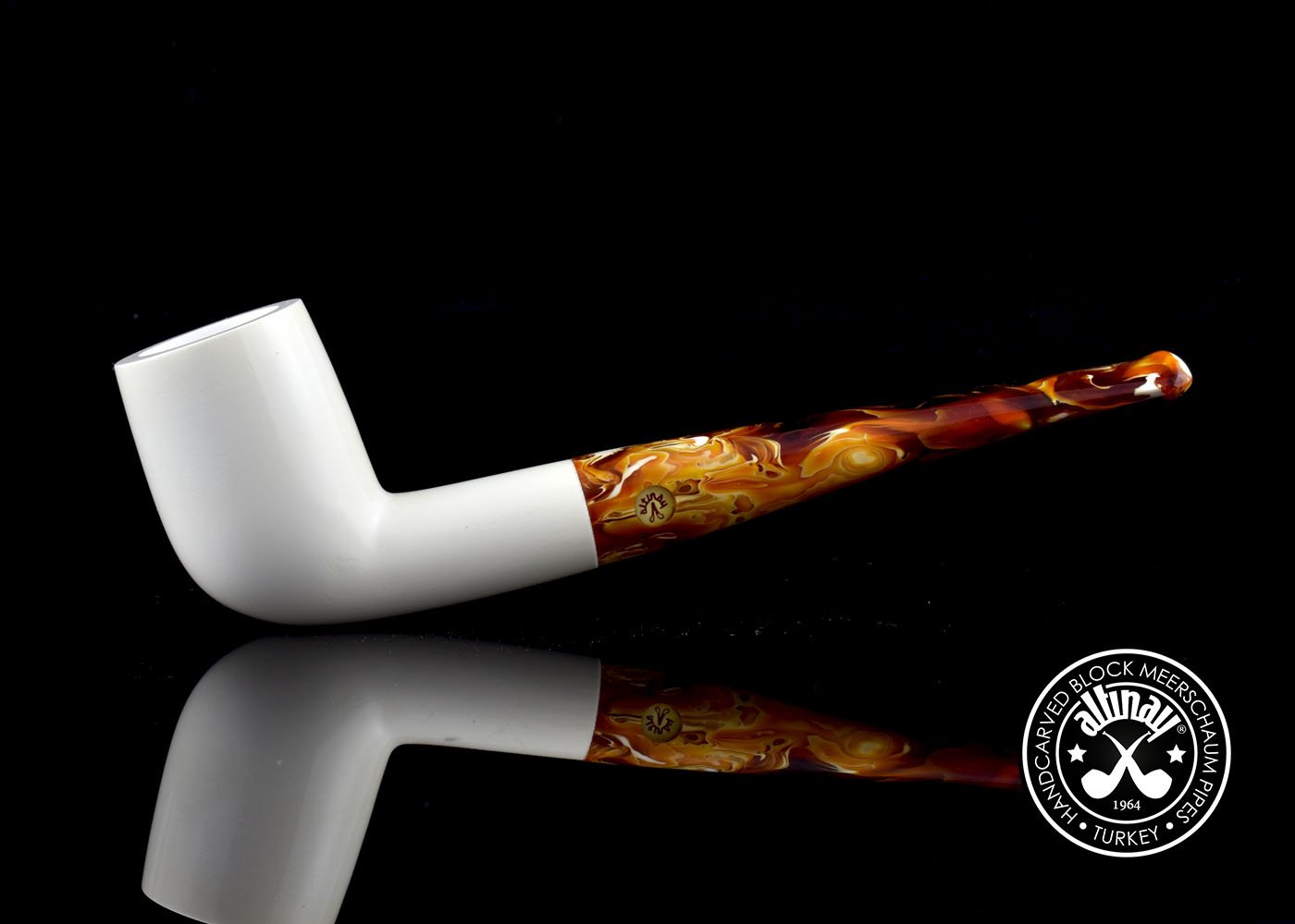 altinay-classic-billiard-meerschaumpfeife-gerade-natur-blockmeerschaum image 2