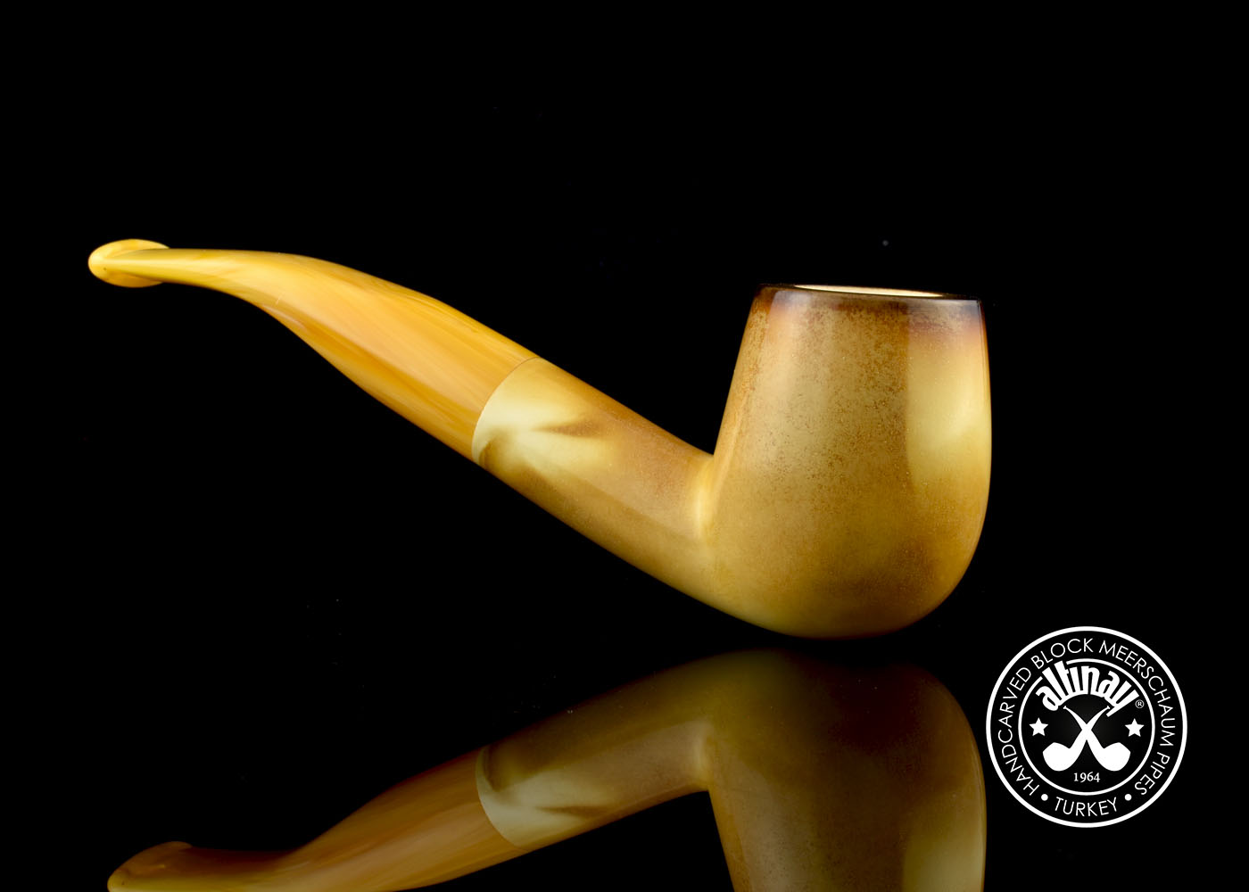 altinay-lee-van-cleef-billiard-meerschaumpfeife-calcined image 3