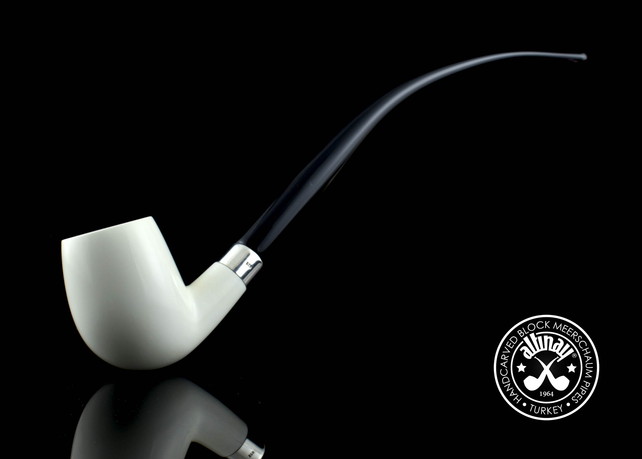altinay-classic-churchwarden-bent-billiard-pfeife image 3