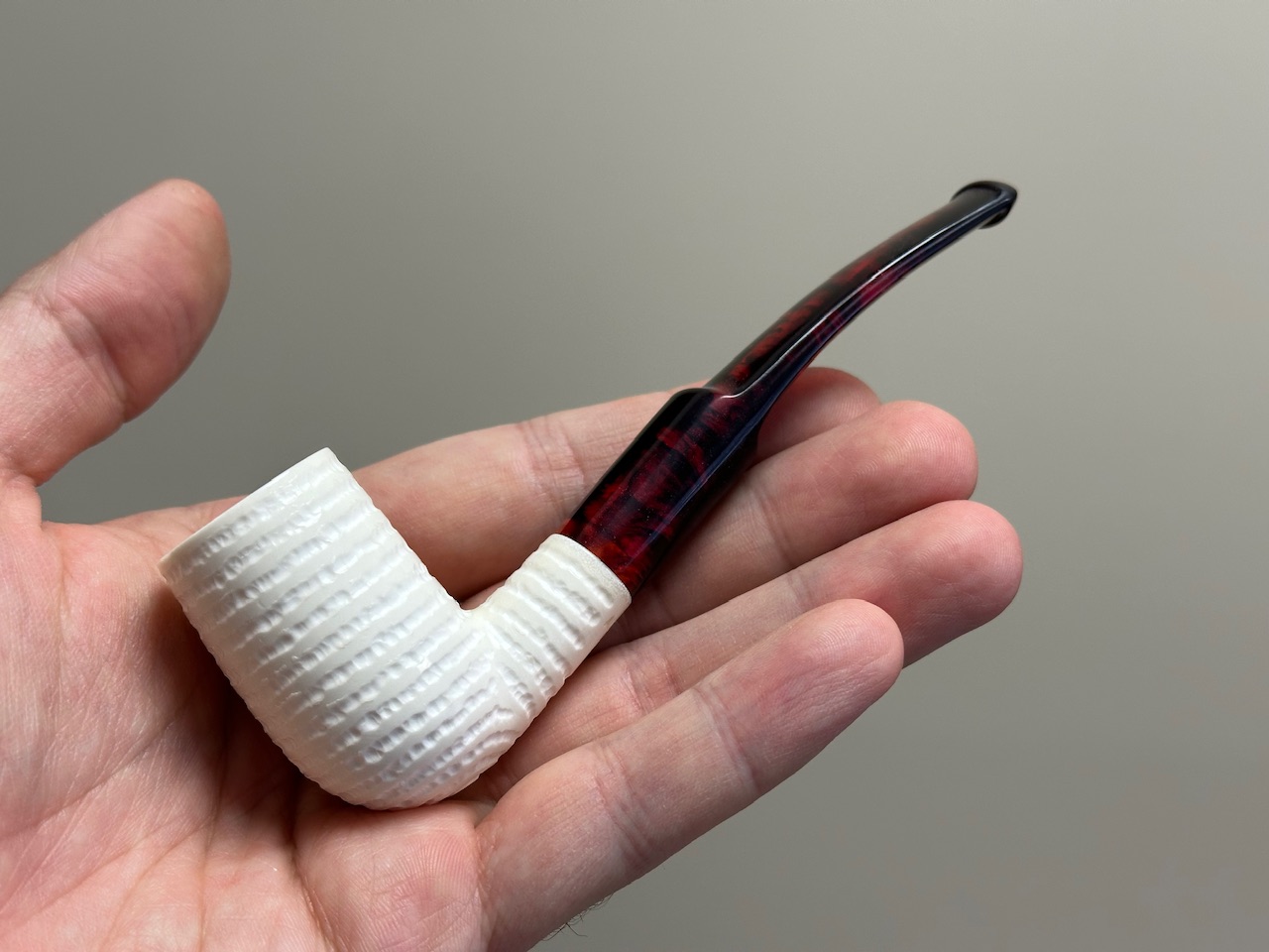 altinay-classic-billiard-meerschaumpfeife-glatt-natur-13 image 1