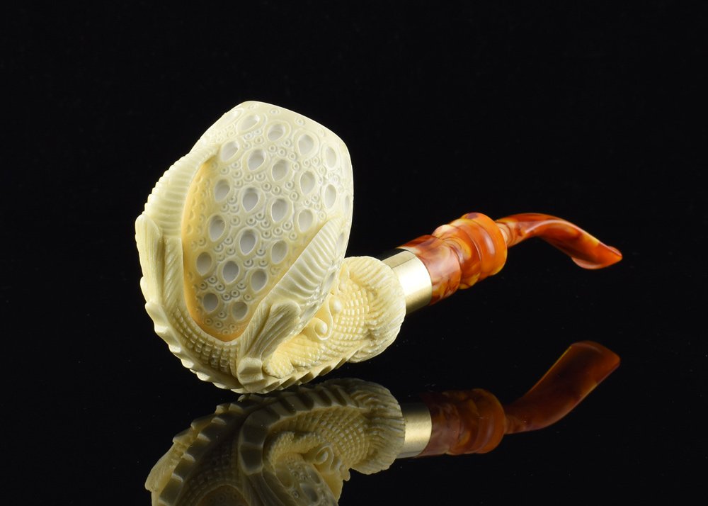 altinay-eagle-s-claw-meerschaumpfeife-messingring image 2