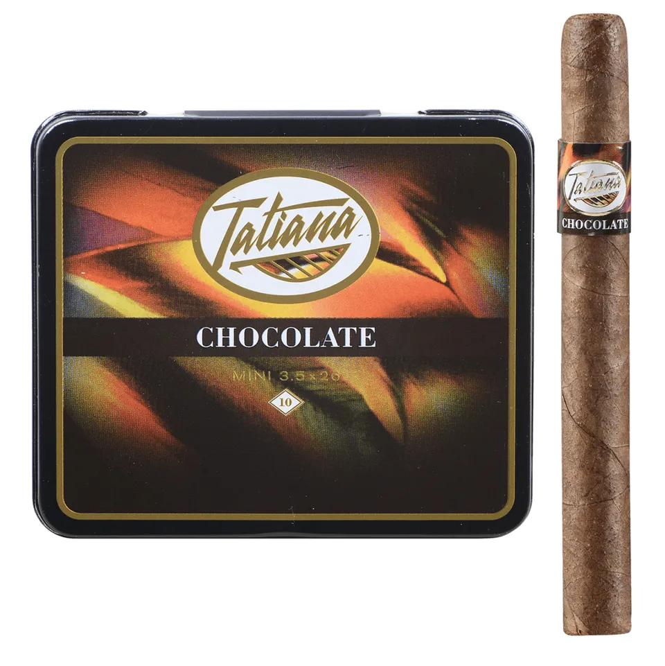 tatiana-mini-chocolate-zigarren-10er-dose-schoko image 1