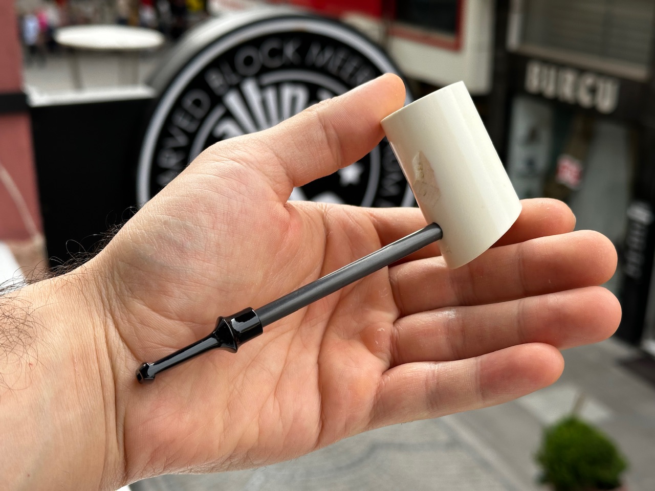 altinay-carbon-fiber-poker-meerschaumpfeife-natural-smooth-2 image 2
