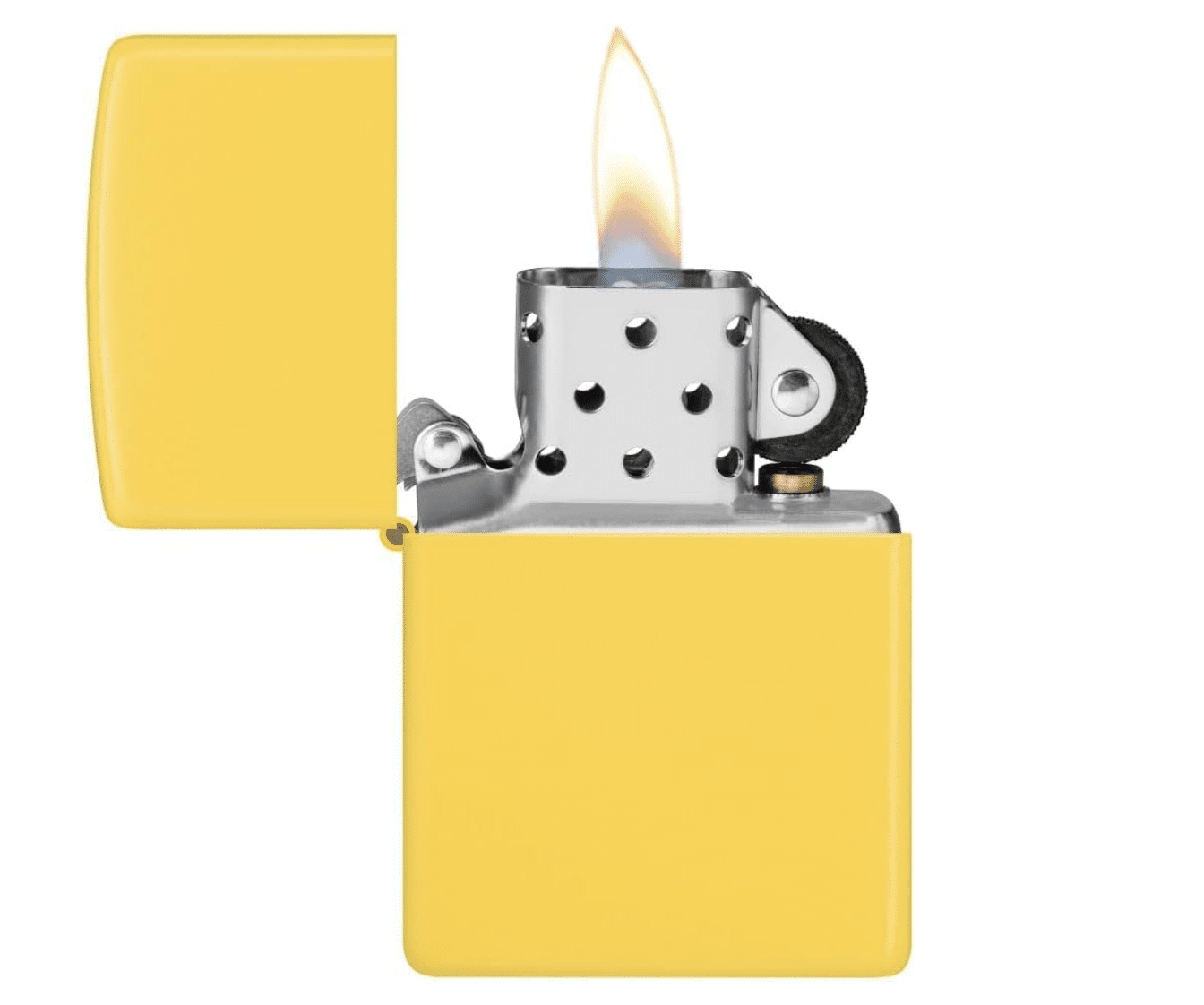 zippo-classic-sunflower-benzinfeuerzeug-gold image 1
