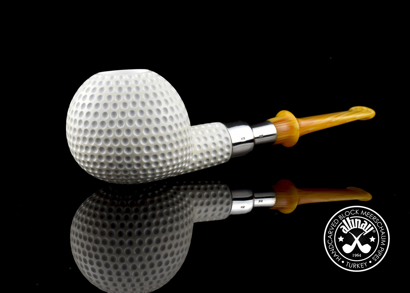 altinay-spigot-army-golf-silver-spigot-xl-meerschaumpfeife image 1