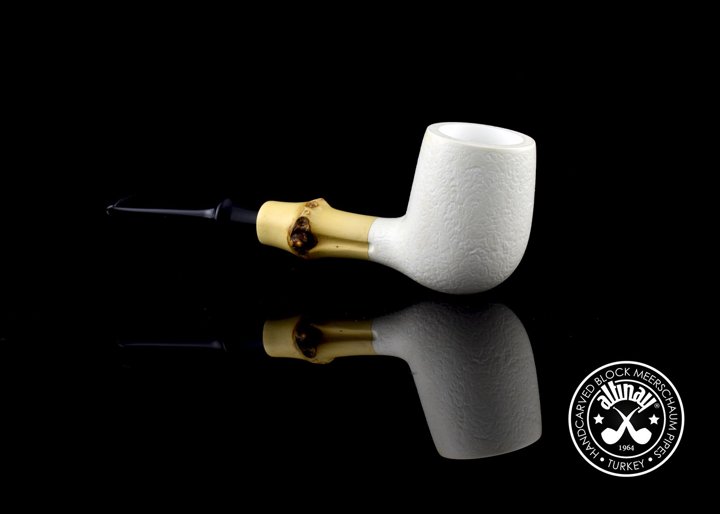 altinay-bamboo-series-nosewarmer-billiard-meerschaumpfeife-bambus-kurz image 3