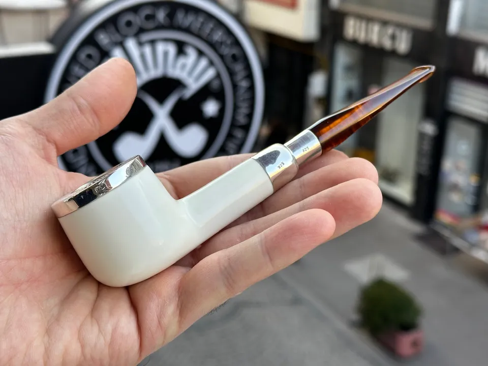 altinay-spigot-top-silver-pot-meerschaumpfeife image 1