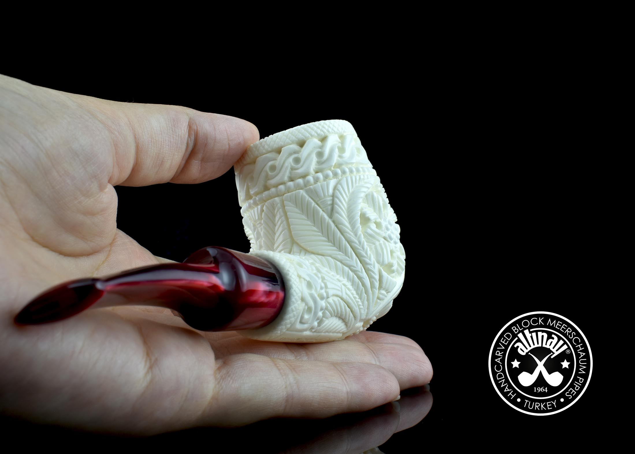 altinay-classic-billiard-meerschaumpfeife-glatt-gerade-6 image 4