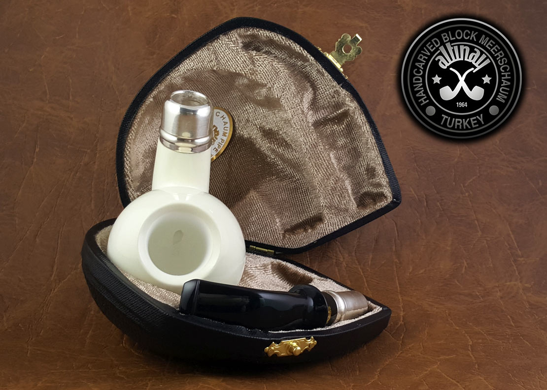 altinay-spigot-danske-meerschaumpfeife-silber image 6