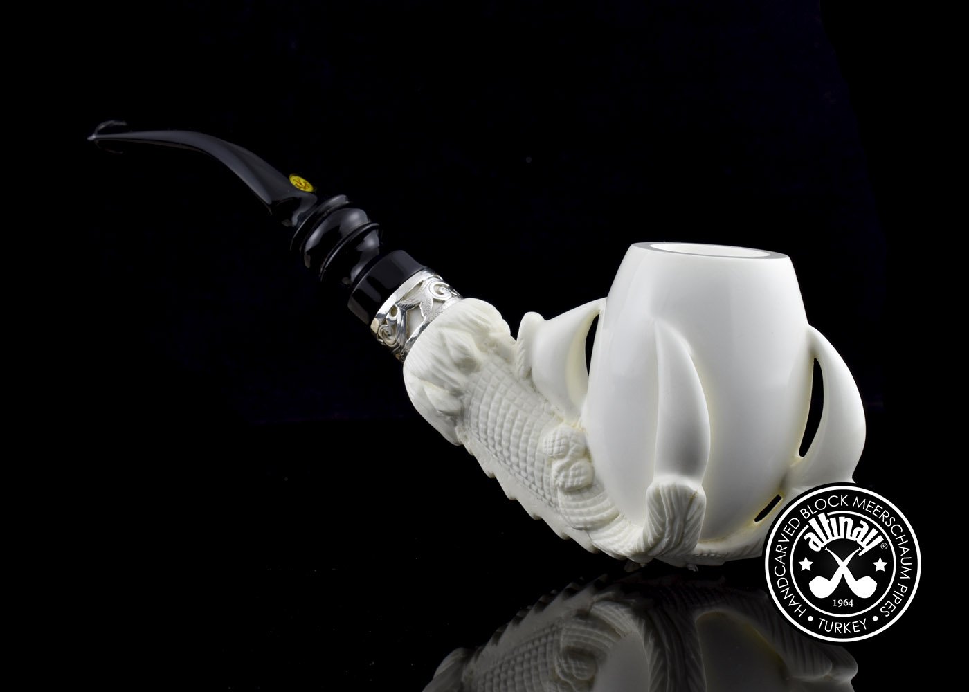 altinay-eagle-s-claw-geschnitzte-meerschaumpfeife-kralle image 3