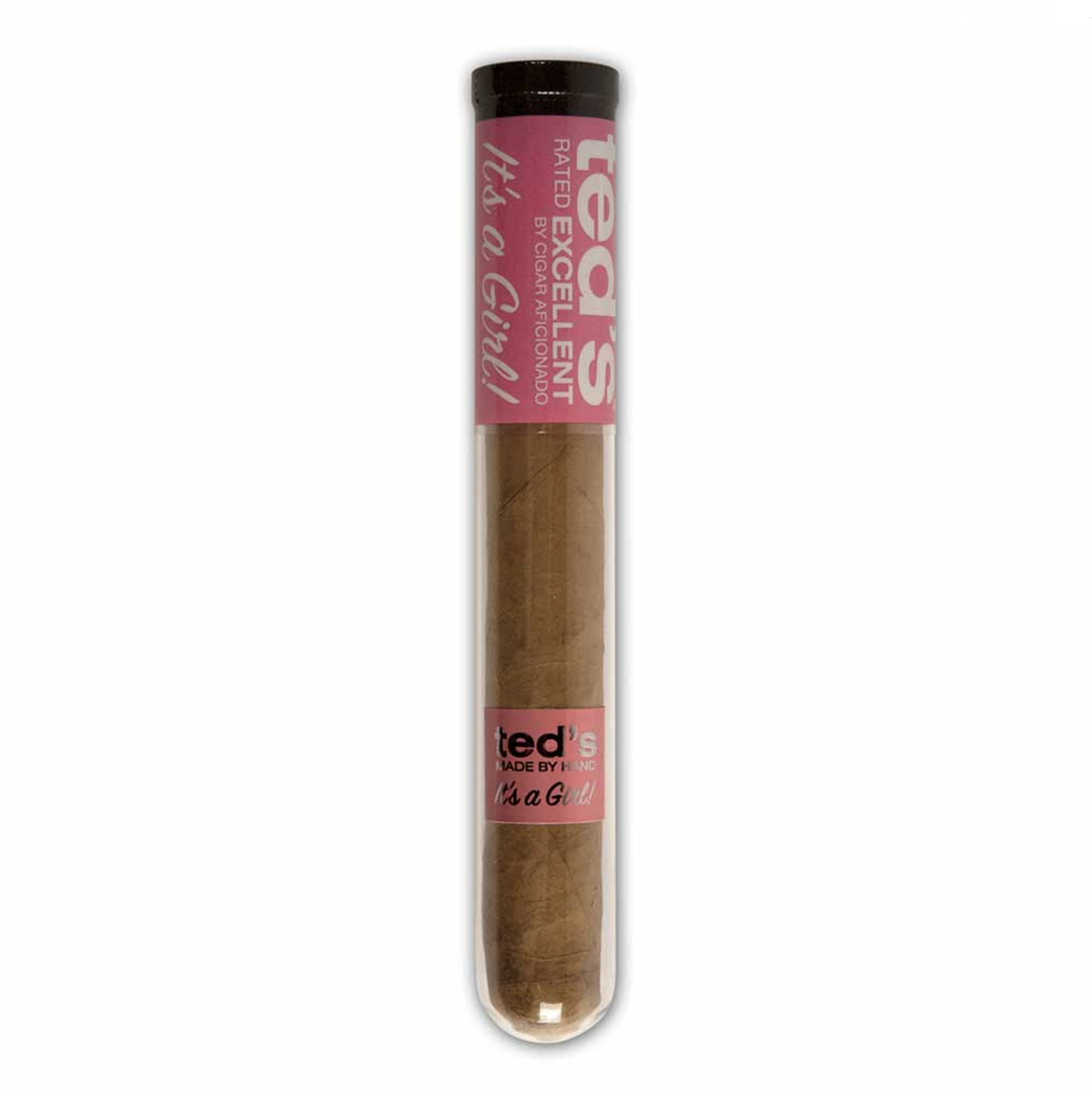 ted-s-it-s-a-girl-zigarre-toro-6x50-connecticut-glas-tube image 1