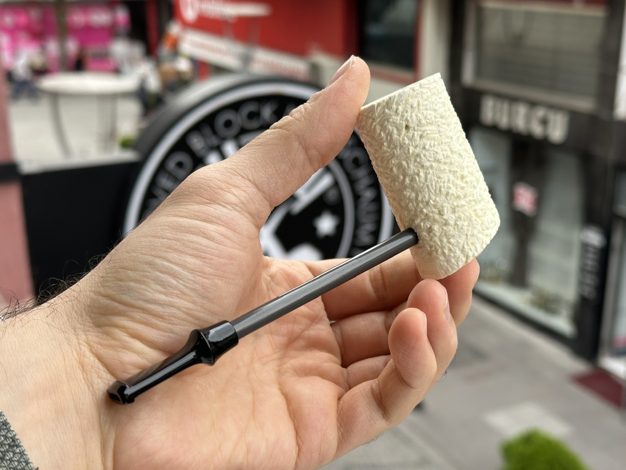 altinay-carbon-fiber-poker-meerschaumpfeife-sitzpfeife-natur image 2