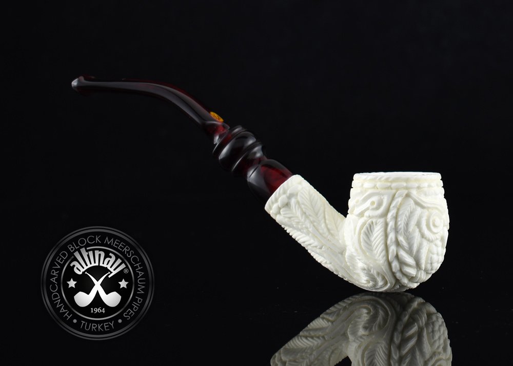 altinay-classic-owl-bent-meerschaumpfeife-eule image 3