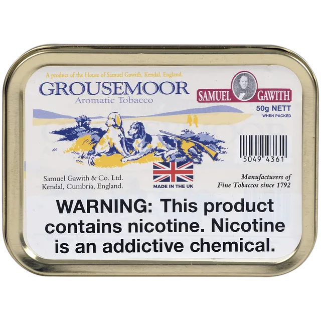 samuel-gawith-grousemoor-pfeifentabak-50g-dose-mittelstark image 1