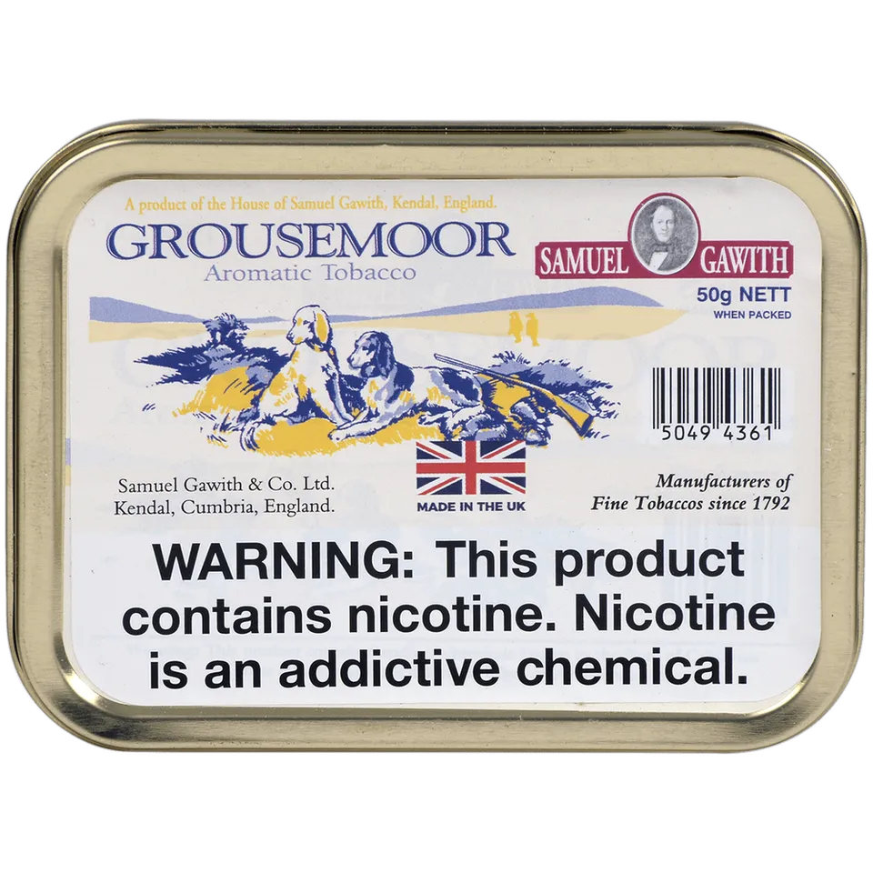 samuel-gawith-grousemoor-pfeifentabak-50g-dose-mittelstark image 1