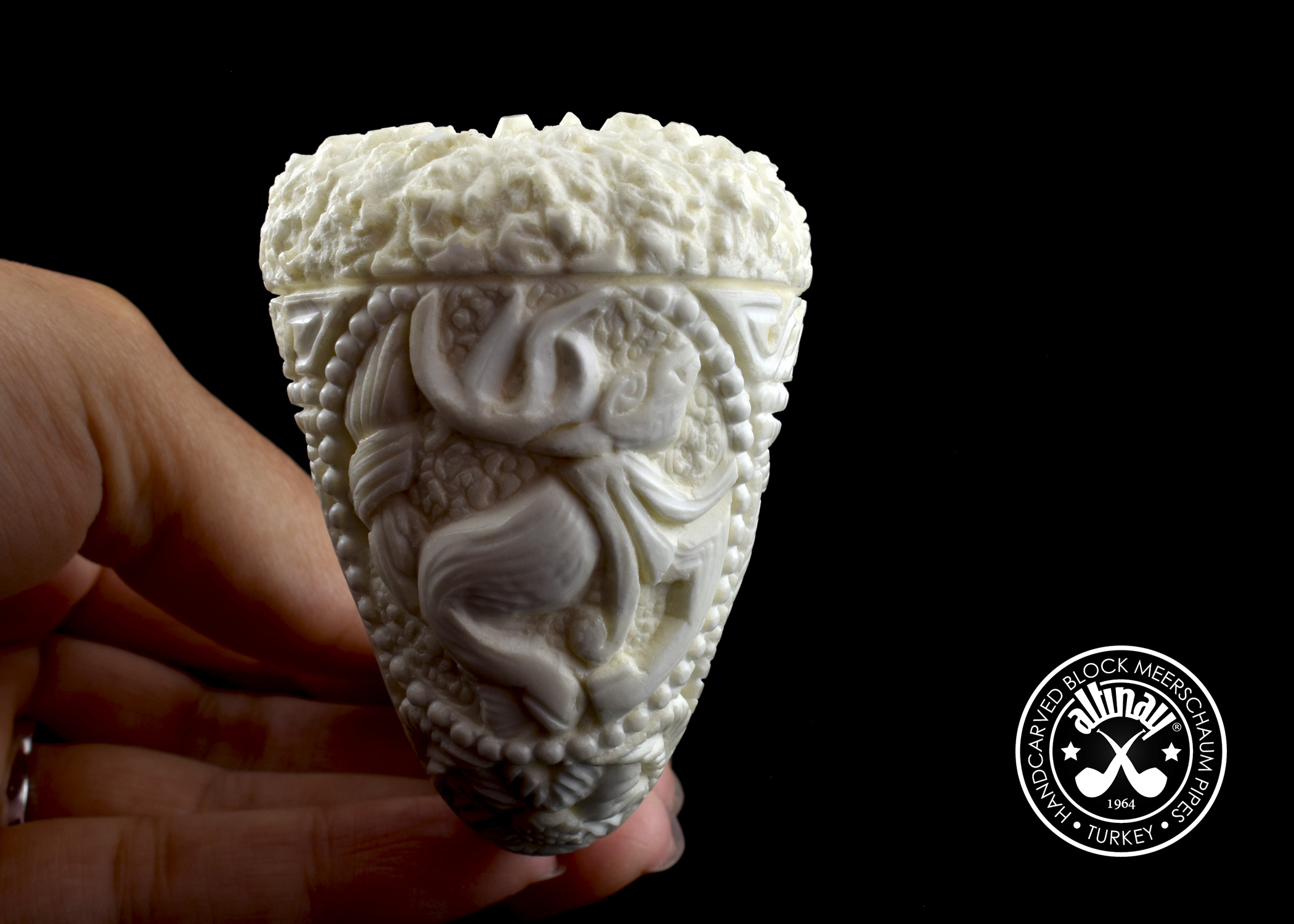 altinay-spigot-dublin-meerschaumpfeife-hirschmotiv image 5