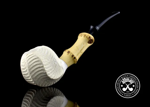 altinay-bamboo-ball-meerschaumpfeife-bambus-rund image 1