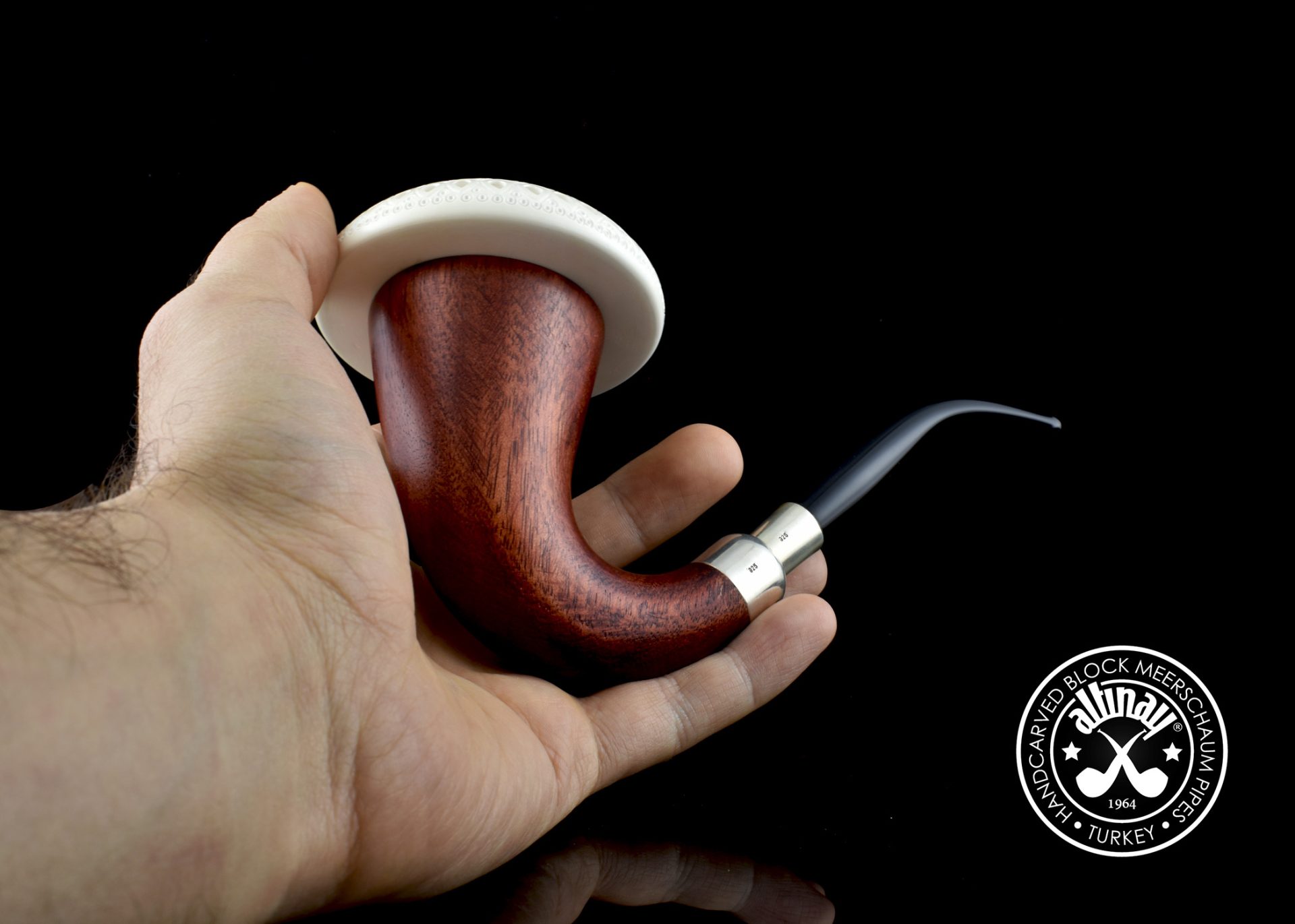 altinay-okoume-calabash-spigot-meerschaumpfeife-gr-e-m image 2