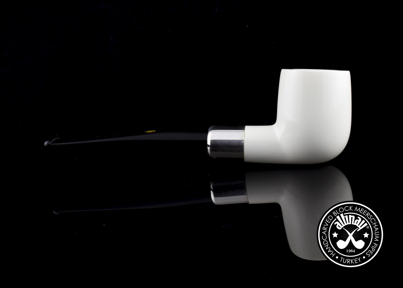 altinay-billiard-silver-army-meerschaumpfeife-silber image 4