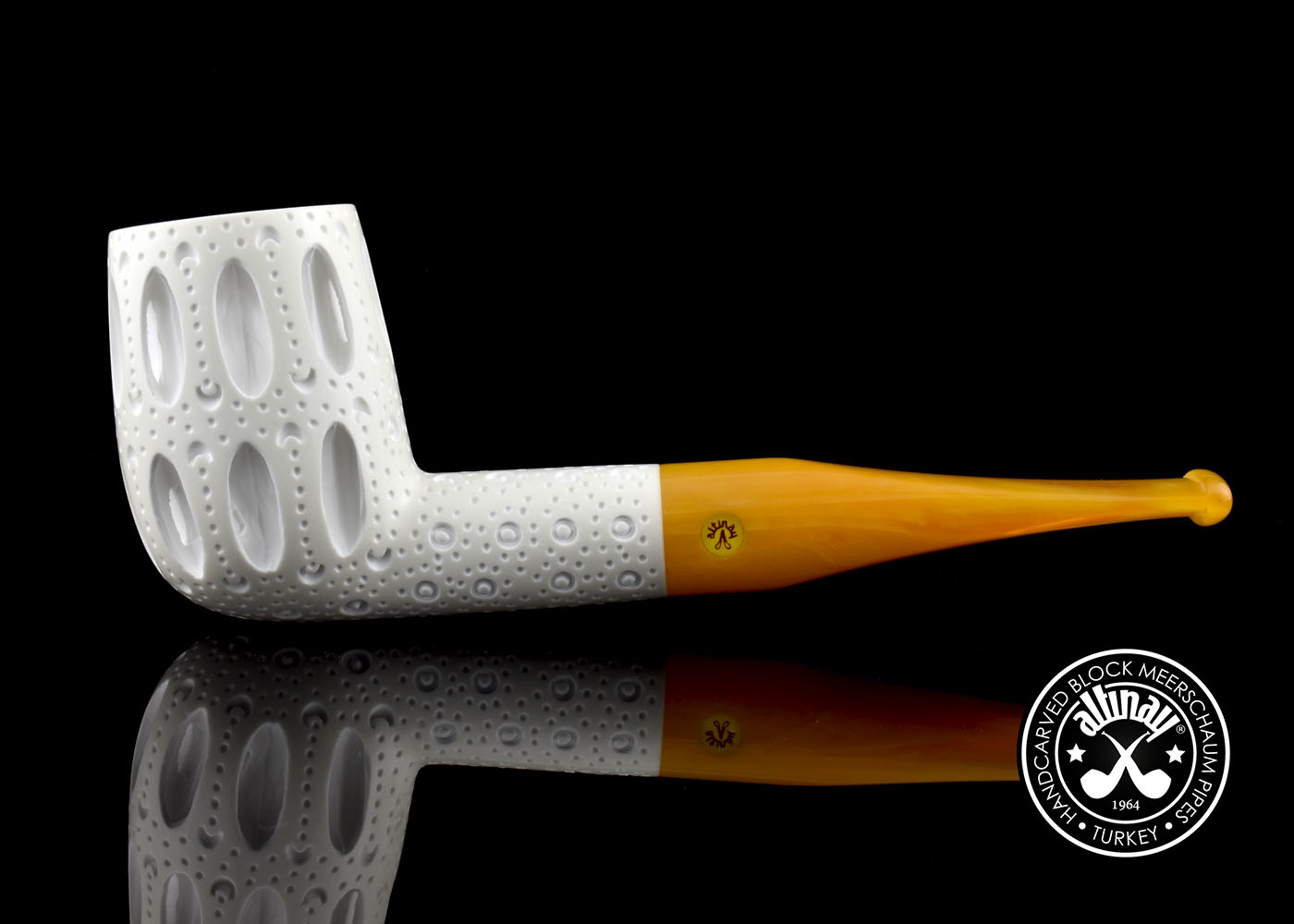 altinay-classic-billiard-meerschaumpfeife-glatt-natur-16 image 2
