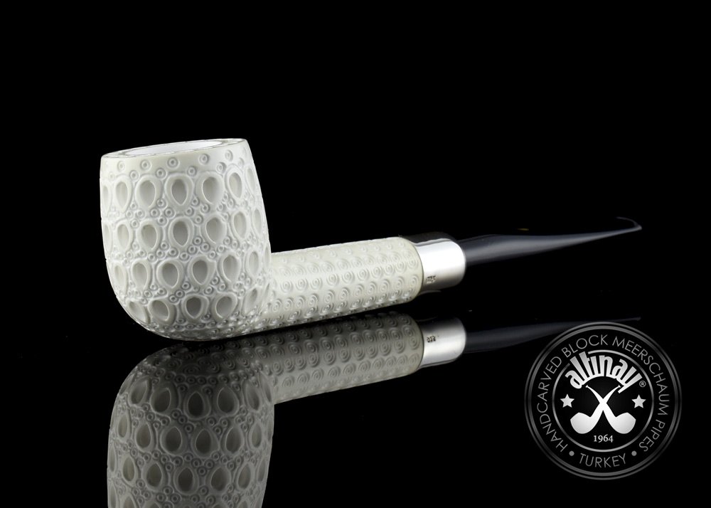 altinay-bing-billiard-silver-army-meerschaumpfeife image 2
