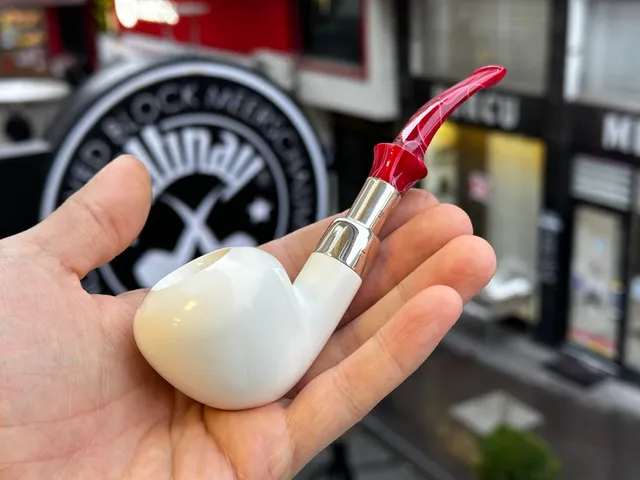 altinay-spigot-pear-silver-meerschaumpfeife-block image 1