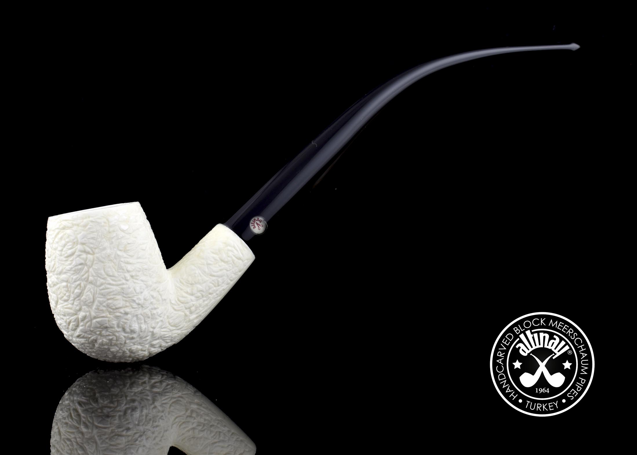 altinay-classic-bent-billiard-churchwarden-meerschaumpfeife-2 image 2