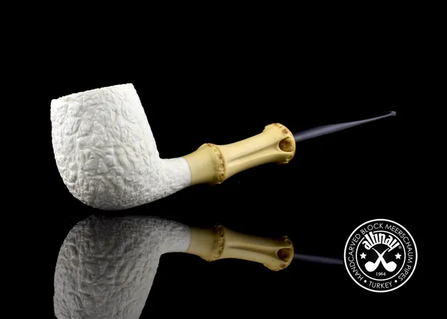 altinay-bamboo-billiard-meerschaumpfeife-set-etui-stopfer image 1