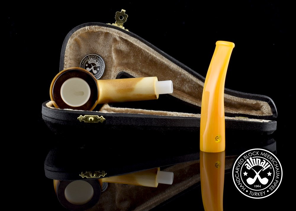 altinay-lee-van-cleef-calcined-half-bent-meerschaumpfeife-glatt image 5