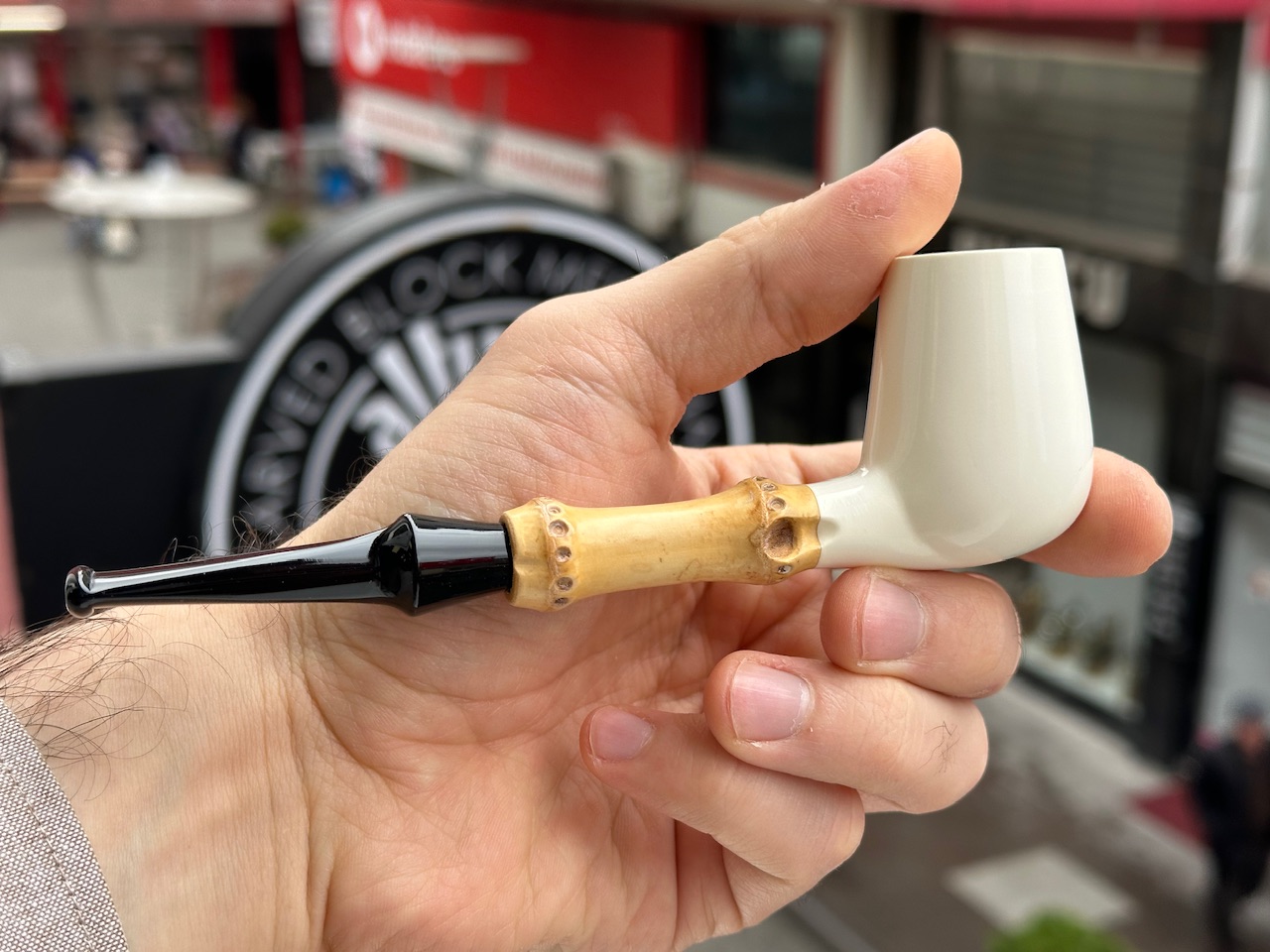 altinay-bamboo-billiard-meerschaumpfeife-mit-bambusholm image 3